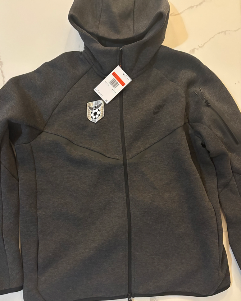 Nike Men's Tech Fleece Full Zip Hoodie - Black