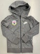 Nike Child Full-Zip Hoodie - Gray