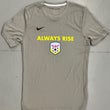 NIke Youth "Always RISE" Dri-FIT T-shirt - Gray