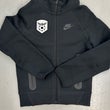 Nike Full Zip Hoodie - Black
