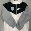 Nike Rain Jacket - White / Grey / Navy